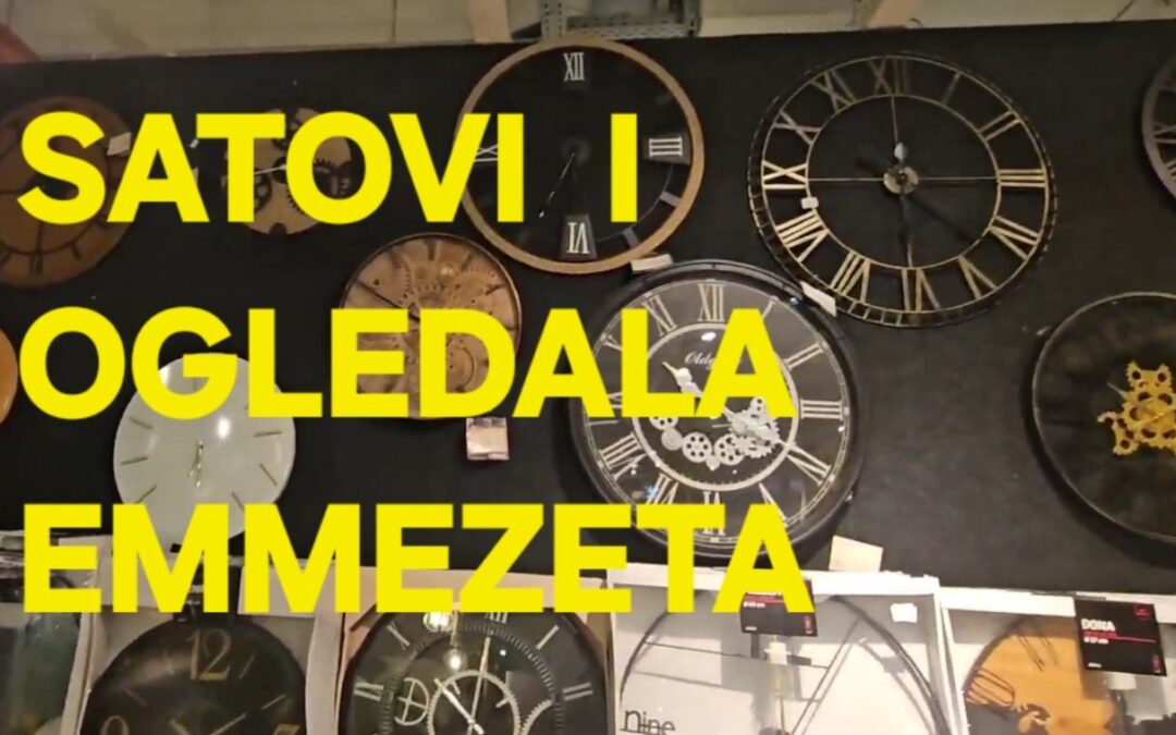 Ogledala i zidni satovi-Emmezeta